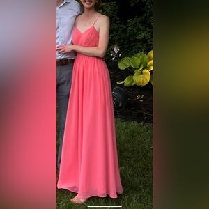 Watermelon Bridesmaid Dress